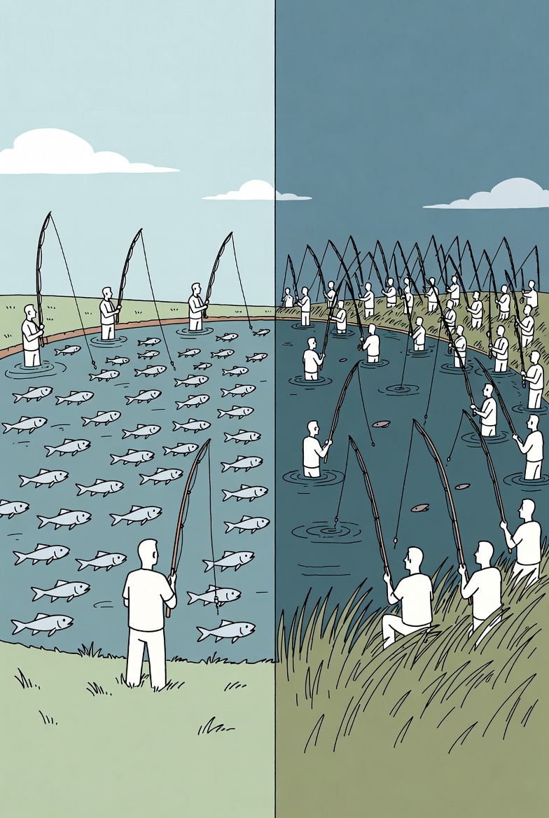 Fishing where the fish are